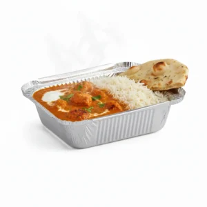 Risseup 1 Lb Heavy Duty Oblong Aluminum Foil Container