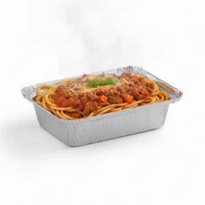 Risseup 1.5 Lb Heavy Duty Oblong Aluminum Foil Container