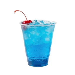 Risseup 12 Oz Crystal-Clear Disposable PET Plastic Cold Cup 98MM