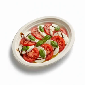 Risseup 12.5" Oval Compostable Sugarcane Bagasse Plate