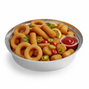 Risseup 8” Commercial Round Aluminum Foil Container