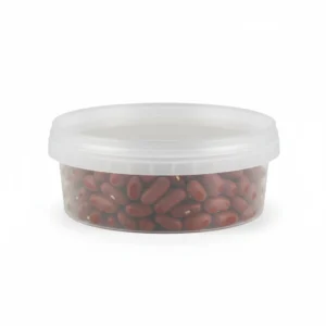 Risseup 8 Oz Microwave-Safe Clear Deli Container with Airtight Lid