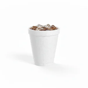 Risseup 8 Oz Insulated Foam Cup for Hot & Cold Drinks