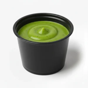 1 Oz Risseup Black PP Plastic Portion Cup