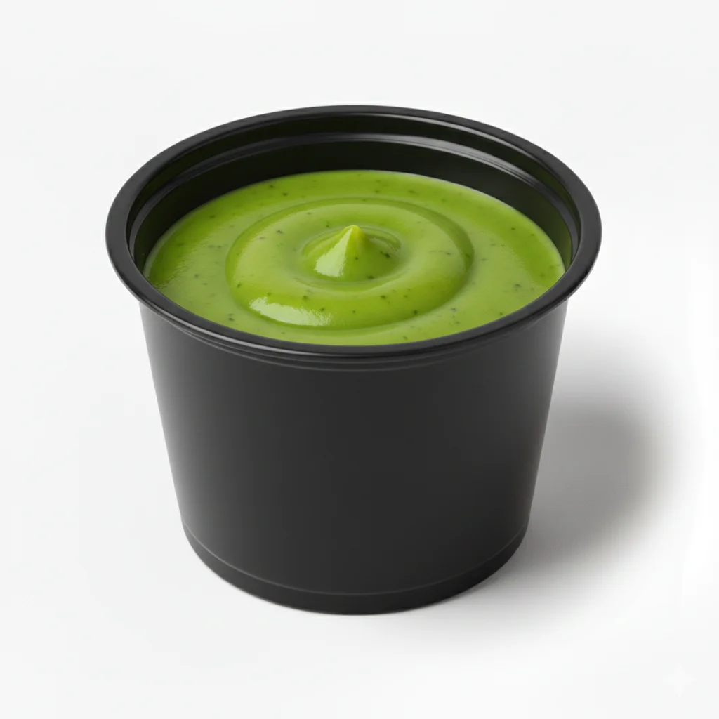 1 Oz Risseup Black PP Plastic Portion Cup