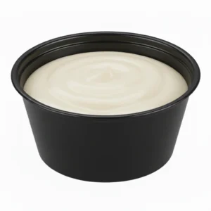 3.25 Oz Risseup Black PP Plastic Portion Cup