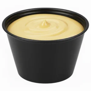 4 Oz Risseup Black PP Plastic Portion Cup